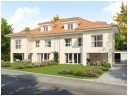 Neubau Doppelhaus-Villa in Stralach nach KFW 40 Standard